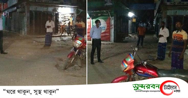 তালার বিভিন্ন স্থানে সেনাবাহিনী নিয়ে কঠোর অবস্থানে তালার এসিল্যান্ড: জরিমানা আদায় 