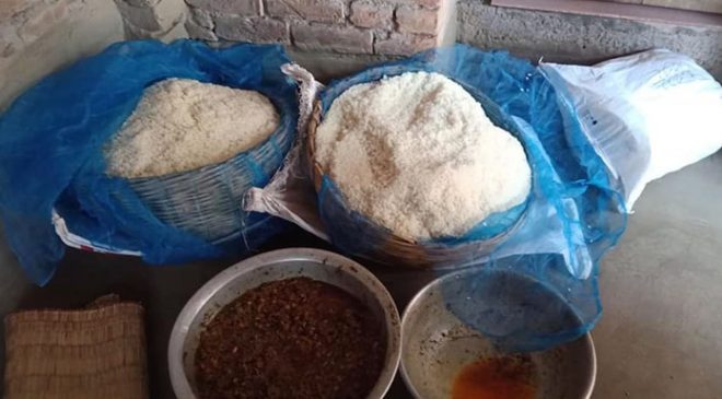 আকীকা অনুষ্ঠান পন্ড করে খাবারগুলো 