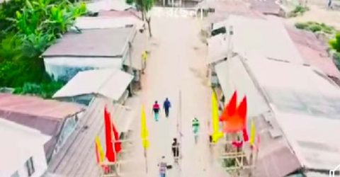 আড্ডাবাজদের খুঁজতে সাতক্ষীরায় পুলিশের ড্রোন ব্যবহার (ভিডিও)