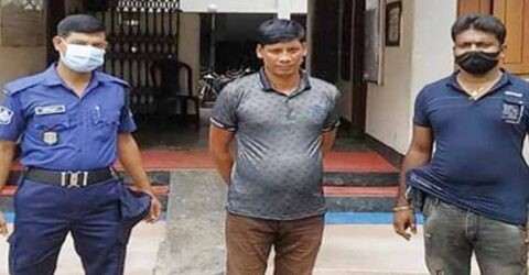 কালিগঞ্জে চাঁদাবাজি মামলায় নুরু ডাকাত আটক