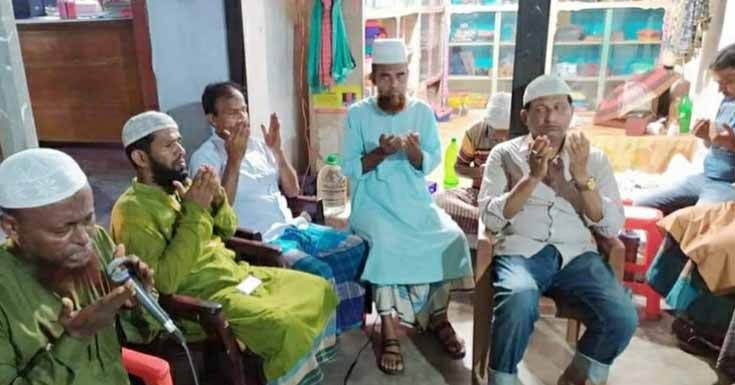 যশোর জেলা আওয়ামীলীগের সভাপতি মিলনের সুস্থতা কামনায় দোয়া