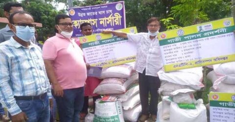 তালায় ২৬ সিআইজি সদস্যদের মাঝে উপকরণ বিতরণ