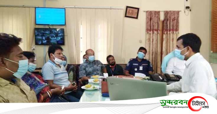 কালিগঞ্জ উপজেলা আইন শৃঙ্খলা ও চোরাচালান প্রতিরোধ কমিটির মাসিক সভা