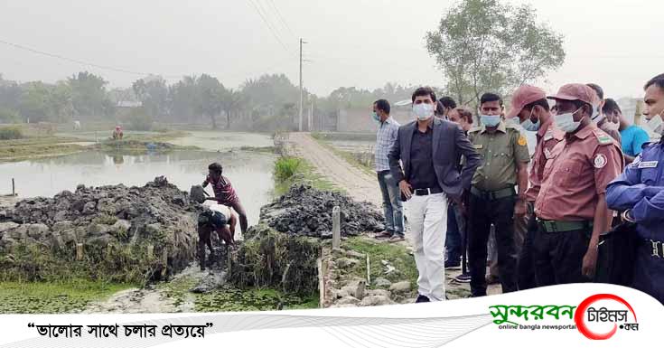 অবশেষে অপসারণ করা হলো পানি সরবরাহের সরকারি খালের বাঁধ ও ভরাটকৃত মাটি
