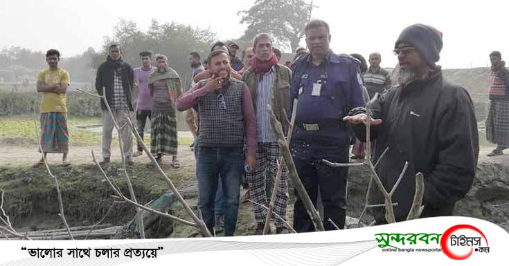পাইকগাছায় চিংড়ি ঘেরের জবর দখল রুখতে কঠোর অবস্থানে ওসি এজাজ শফী