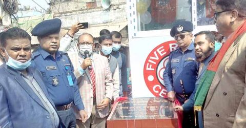 চুকনগরে পুলিশ বক্সের শুভ উদ্বোধন